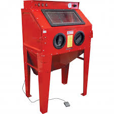 Air compressor for glass sandblasting. S300 Sb 375 Industrial Sandblasting Cabinet Hare Forbes Machineryhouse
