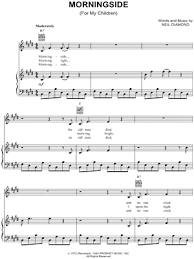 We did not find results for: Neil Diamond Morningside Sheet Music In E Major Transposable Download Print Sku Mn0071962