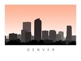 Black And White Denver Skyline Silhouette Denver Skyline Silhouette Google Search Denver Skyline City Skyline Art Skyline Drawing