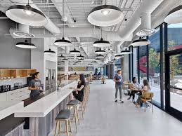 A Tour Of Vans Super Cool Costa Mesa Headquarters Design Corporate Interiors Barn Lighting