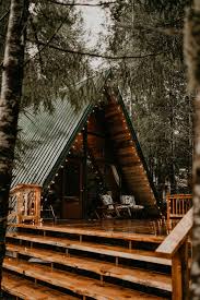 A Framecabin House In The Woods Cabins In The Woods Tiny House Cabin