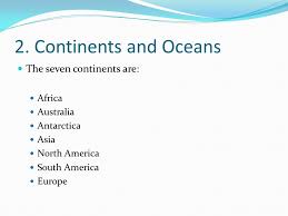 7 continents coloring pages 53975 in coloring pages. The Continents And Oceans Of The World Ppt Download