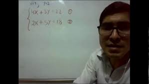 Sistema de ecuaciones Igualación