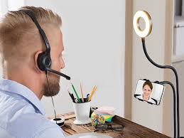 U Stream Home Streaming Studio With Ring Light Gooseneck Phone Holder Stacksocial