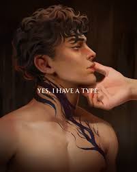 I am THRILLED to introduce you to the main characters in The Goddess Of.  ✨Naia✨our resilient goddess who longs for freedom. ✨Ronin✨our sad boi with  secrets. The STUNNING portraits were commissioned by