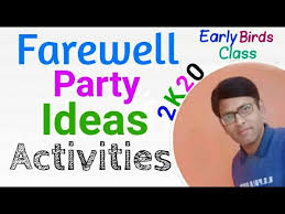 The farewell parties are much heart touching for the person for whom it is held as the person is leaving the organization after a period of time. Ideas And Activities For Farewell Party Farewell Games Games For Farewell Party Youtube