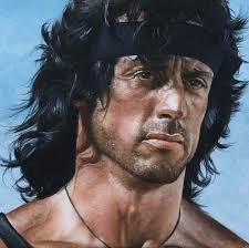 Stallone family in Italy