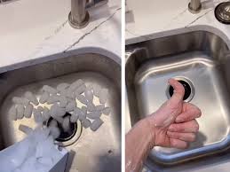 Many issues can cause your sink drain to clog. Tiktok Hack To Clean Garbage Disposal With Ice And Dish Soap Works
