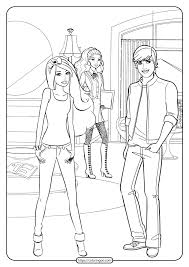 69 barbie pictures to print and color. Free Printable Barbie Coloring Pages 06