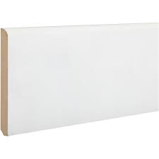 Plinthe en promotion chez leroy merlin. Plinthe Medium Mdf Arrondie Prepeint Blanc 14 X 80 Mm L 2 44 M Leroy Merlin