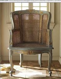 The Antique Venetian Mirror That I Found On Vacation Has A Gilded Motif And That Brought About The Th Cane Back Chairs Caned Armchair French Style Furniture