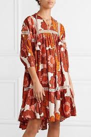 Dodo Bar Or Nell Floral Print Cotton Voile Dress Cotton Voile Dress Voile Dress Charming Dress