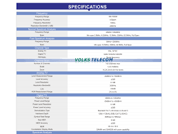 1 2ghz Frequency Range Deviser Digital Qam Signal Level