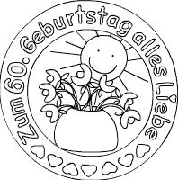 Check spelling or type a new query. Malvorlage Geburtstag 60 Coloring And Malvorlagan