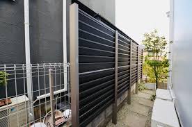 目隠し ルーバー フェンス