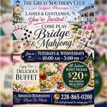 Bridge & Mahjong Lunch Buffet