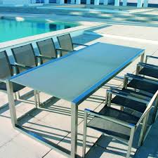 table a allonge ninix royal botania stainless steel dining table steel dining chair luxury chairs