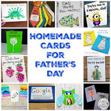Help your child explore the calendar with our handy father's day worksheets and coloring pages. Homemade Cards For Father S Day How Wee Learn