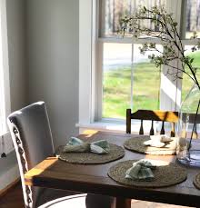 Farmhouse Dining Room Inspo Sherwin Williams Light French Gray Walls With Target Dining Chairs Target Dining Chairs Farmhouse Dining Room Farmhouse Decor