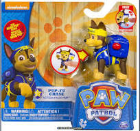 Spin Master Paw Patrol Paw Patrol Chase Pup Buddy - Mini Figur Beweglicher  Kopf Paw Patrol Mini Squad