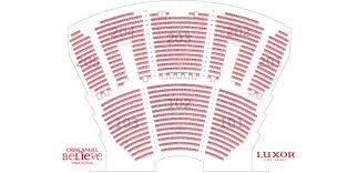 73 precise criss angel luxor seating chart