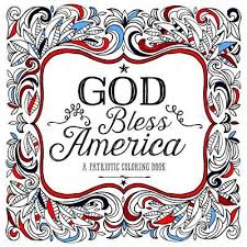 Download and print out this patriotic top hat coloring page. God Bless America A Patriotic Adult Coloring Book By Multnomah