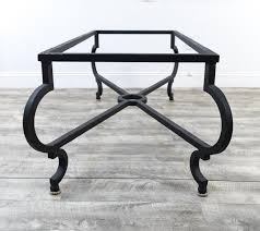 Fully welded, powder coated wrought iron frames provide both strength and longevity and are finished with an exclusive 5 step finish to ensure color fastness and durability. Vintage Iron Coffee Table Base At 1stdibs