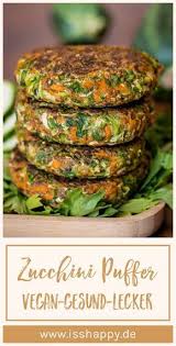 Einfache Zucchini Puffer Vegan Glutenfrei Ohne Ei Ohne Mehl Rezept Gesunde Vegane Rezepte Zucchinipuffer Rezept Leckere Vegane Rezepte