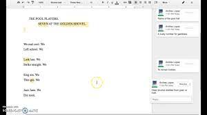 We are things of dry hours and the involuntary plan, grayed in, and gray. We Real Cool Poem Analysis Youtube