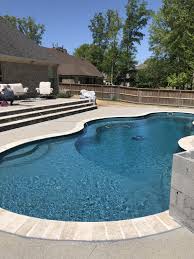 Trilogy Axiom Fiberglass Pool With Baja Shelf Swimming Pools Inground Amazing Swimming Pools Swimming Pools Backyard