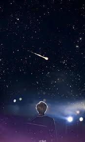 I Believe In Your Galaxy Latar Belakang Foto Abstrak Lukisan Galaksi