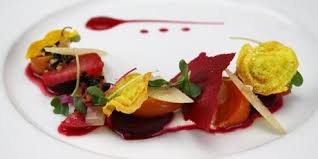 Roasted Beet Salad With Chevre Granny Smith And Truffle Vinaigrette Recipes Food Network Canada Recipe Roasted Beet Salad Roasted Beets Vinaigrette Recipes