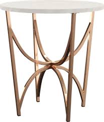 Fratessa Gold End Table In 2020 Gold End Table End Tables Table