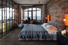 Using this material to make a. 35 Edgy Industrial Style Bedrooms Creating A Statement