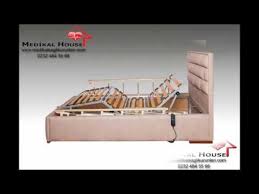 2 Motorlu Petek Ev Tipi Hasta Karyolasi Bath Caddy Clothes Hanger Camera Phone