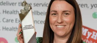 Young Person's Team at Fife Rape and Sexual Assault Centre presented with  Improving Life Experiences Award