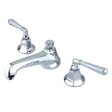 Kingston Brass Ks4461hl 8 In Widespread Bathroom Faucet Polished Chrome Kingston Brass Widespread Bathroom Faucet Kingston Brass Polished Chrome