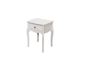 Chevet 1 Tiroir Barroco Blanc Mobilier Blanc Mobilier De Chambre Mobilier De Salon