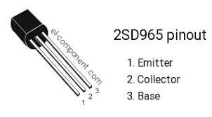 Description transistor（ npn ） file size 530.47 kbytes : 2sd965 Npn Transistor Complementary Pnp Replacement Pinout Pin Configuration Substitute Marking D965 Equivalent Datasheet