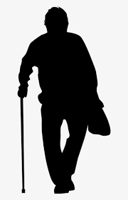 Banner Black And White Stock Man Silhouette At Getdrawings Old Man Silhouette Transparent Transparent Png 621x1200 Free Download On Nicepng Man running silhouette transparent background. banner black and white stock man