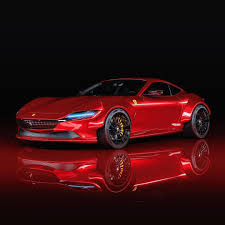 Maybe you would like to learn more about one of these? Ferrari Roma Predatore Looks Like A Savage Creature In Detailed Rendering Autoevolution