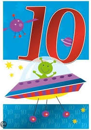 Bol Com Verjaardagskaart 10 Jaar