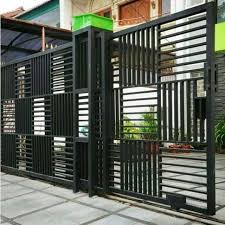Daftar harga pintu geser pagar besi terbaru juni 2021. Pintu Dorong Minimalis Pintu Besi Pintu Gerbang Pagar Besi Pagar Pengaman Shopee Indonesia