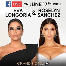 Check spelling or type a new query. Desperate Housewives Meet Us On The Desperate Housewives Facebook Page On Monday To See Eva Longoria Baston And Roselyn Sanchez Answer Your Questions And Chat All Things Grand Hotel Join Us