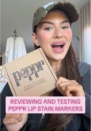 Has everyone else see this brand all over their FYP?@Peppr Beauty  #tryingproducts #reviewingproducts #testinglipproducts #lipstain  #liplinerstain #pepprlipmarker #makeupreview #testingnewmakeup ...