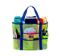The large mesh tote bag holds up to four towels plus more, while the exterior side zipper pocket will keep your phone safe and easy to access. China Mesh Beach Bag Large Lightweight Pockets Mesh Beach Tote Bag On Global Sources Pockets Mesh Beach Tote Bag Large Lightweight Beach Bag Mesh Beach Bag Large