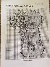 Details About F Me To You Tatty Teddy Bear Cross Stitch Charts X2