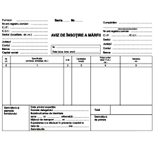 Conţinutul minimal obligatoriu de informaţii al avizului de însoţire a mărfii este Aviz De Insotire Marfa In Format A5 Autocopiativ In 3 Exemplare