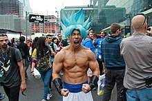 Dent has a spiky 'do that looks like something straight out of dragon ball z. now, the internet is going nuts over dent's epic anime hair, and people even call him the black goku. Goku Wikipedia