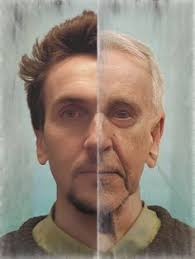 Another Half And Half Reference Old Age Makeup Old Man Makeup Male Makeup